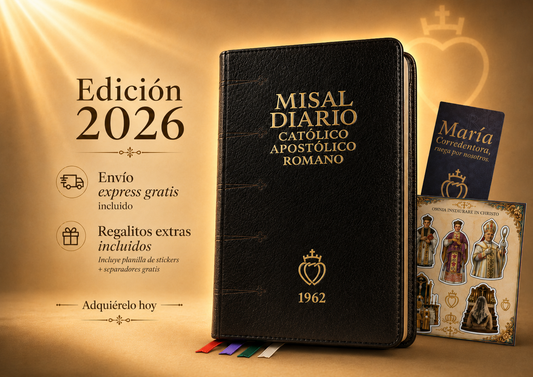 Misal Diario Católico 1962 - Envio Gratis - Nueva Edición 2026 - FSSPX