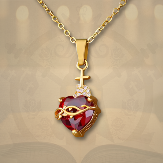 ❤️ Collar Sagrado Corazón de Jesús