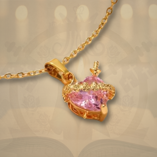 💖 Collar Inmaculado Corazón de María