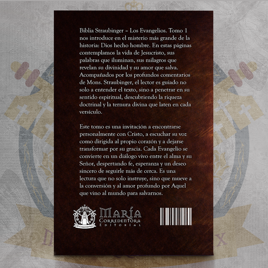 Biblia Straubinger- Los Evangelios I - San Mateo & San Marcos ✝️📘
