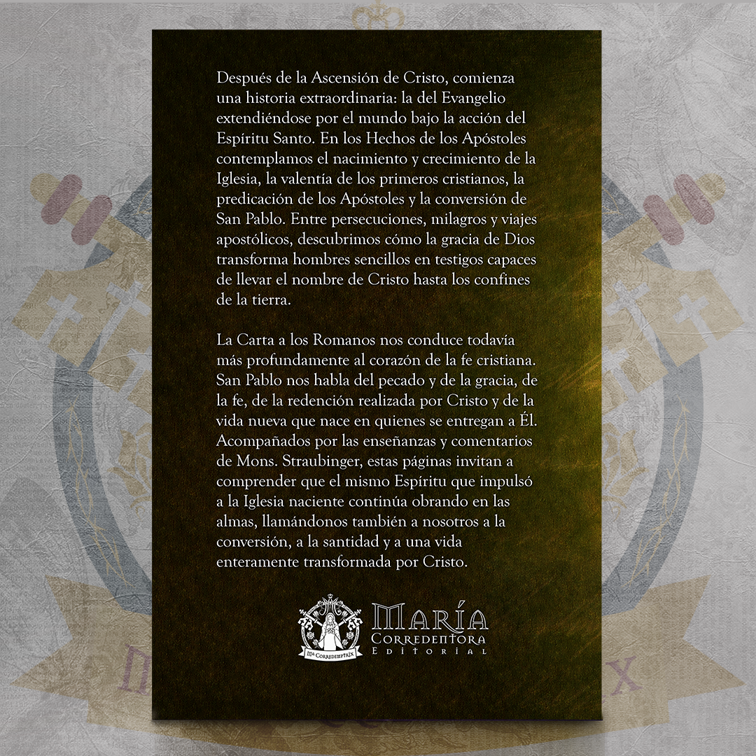 Biblia Straubinger - Hechos III - Hechos & Romanos ✝️📘
