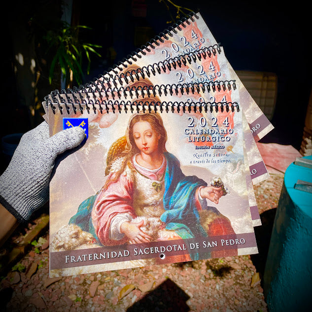 Calendario Tradicional 2024 FSSP María Corredentora Editorial