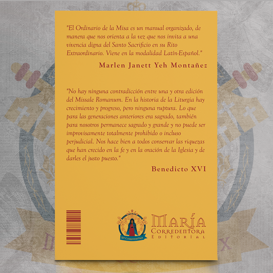 Misal Vetus Ordo y Novus Ordo