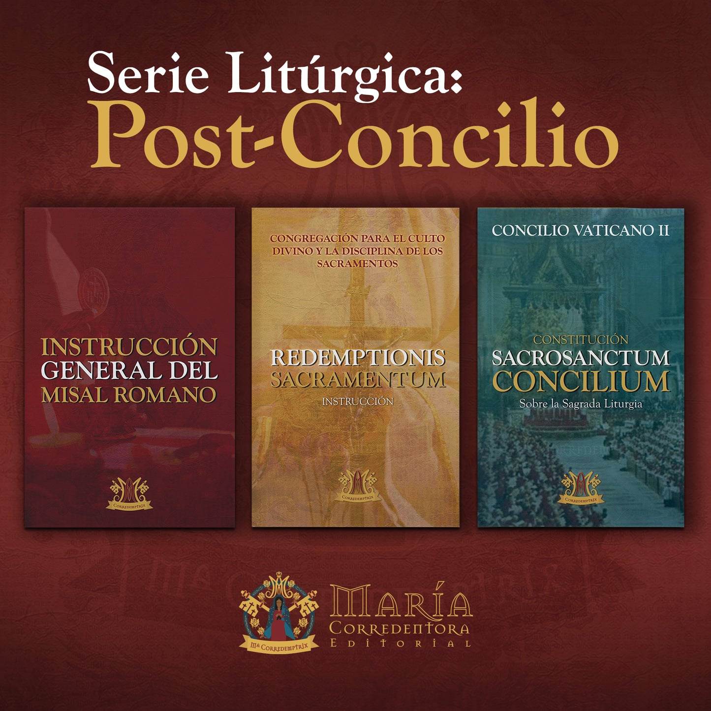Serie Litúrgica: Post-Concilio - 3 Book Pack