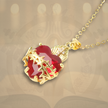 💖 Collar Corazón de Jesus