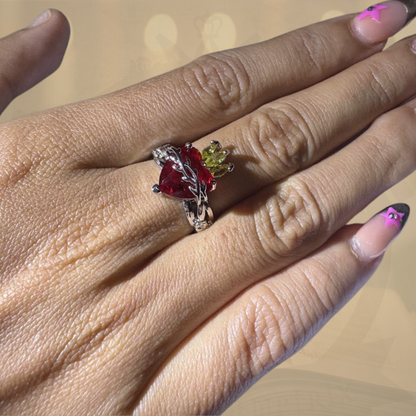 ✨ Anillo Sagrado Corazón Real – Ajustable ❤️‍🔥👑