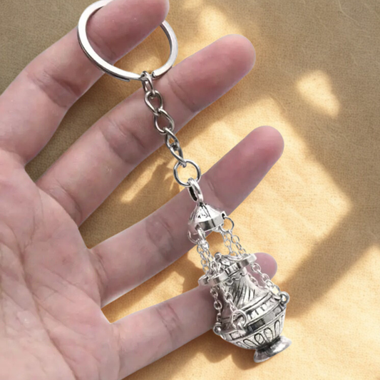 ✨ Llavero Incensario Católico