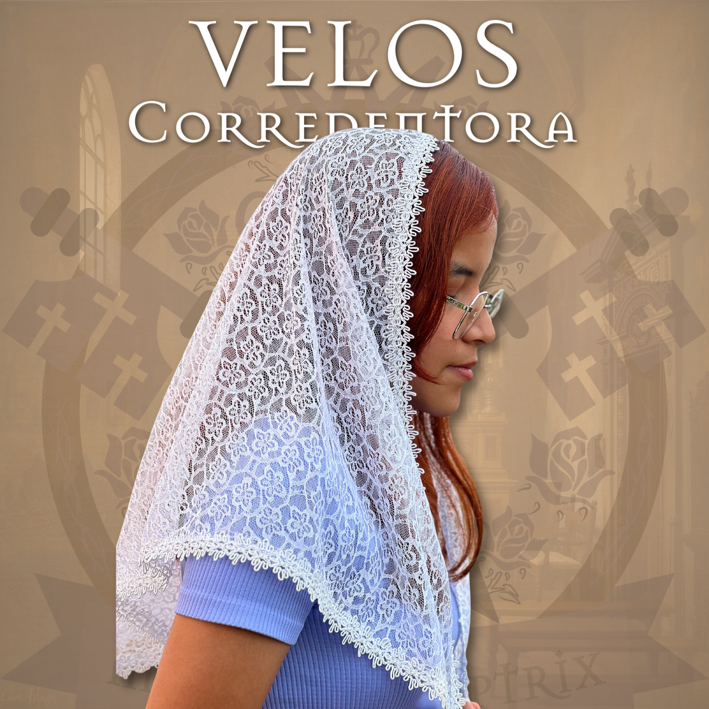 Velos Corredentora Triangular Blanco