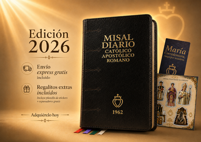 Misal Diario Católico 1962 - Envio Gratis -  Nueva Edición 2026 - FSSPX