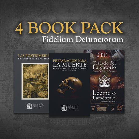 4 Book Pack Fidelium Defunctorum