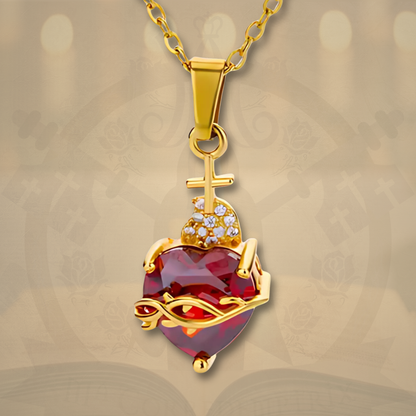 ❤️ Collar Sagrado Corazón de Jesús