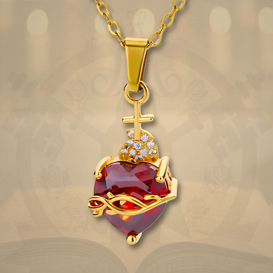 ❤️ Collar Sagrado Corazón de Jesús