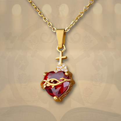 ❤️ Collar Sagrado Corazón de Jesús
