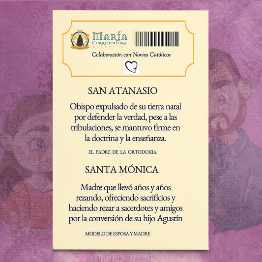 Héroes de la Fe 1: San Atanacio y Santa Monica