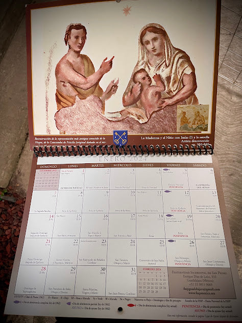 Calendario Tradicional 2024 FSSP