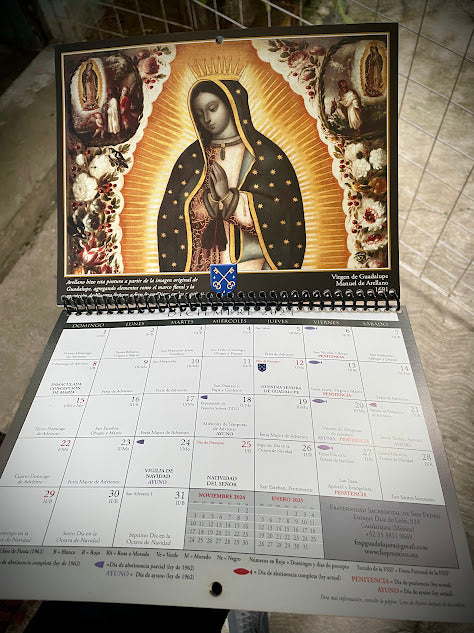 Calendario Tradicional 2024 FSSP