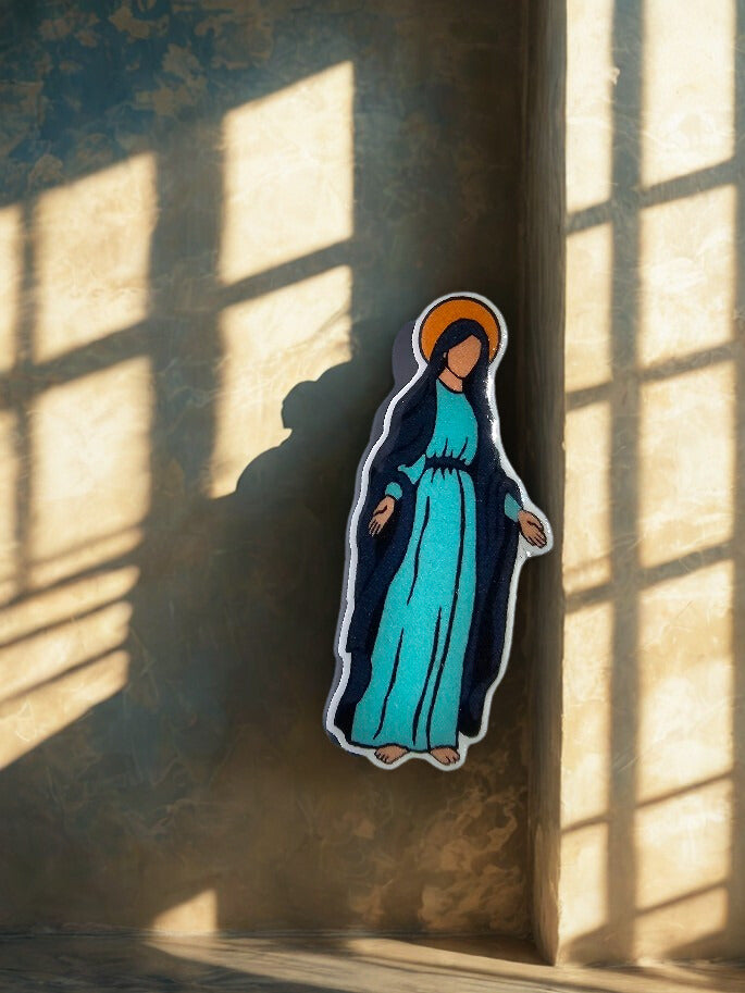 Pin Acrílico Inmaculada Concepción – Artículo Religioso Católico Virgen María