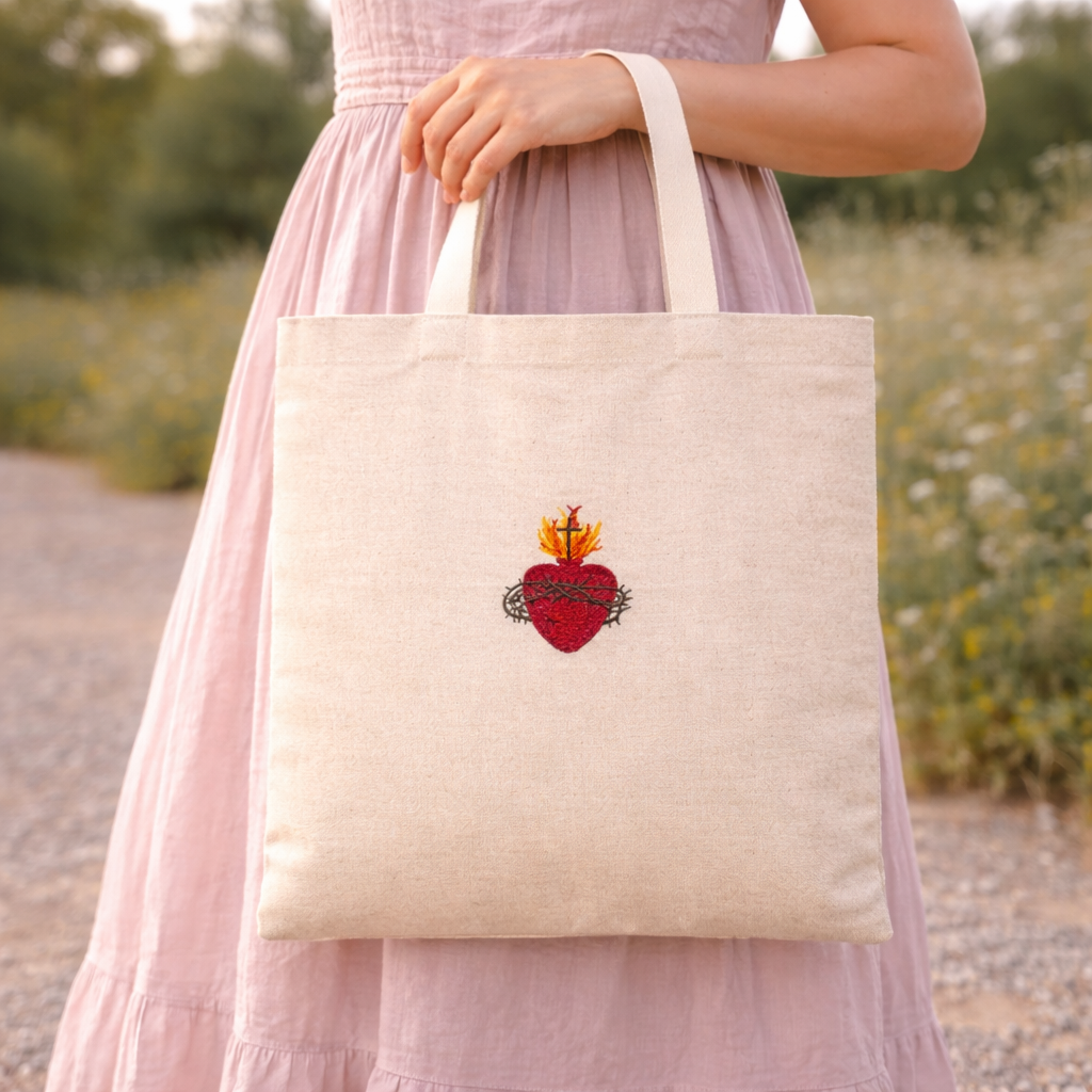 Tote Bags Católicas Bordadas ✨ – Beatum 🧵✝️
