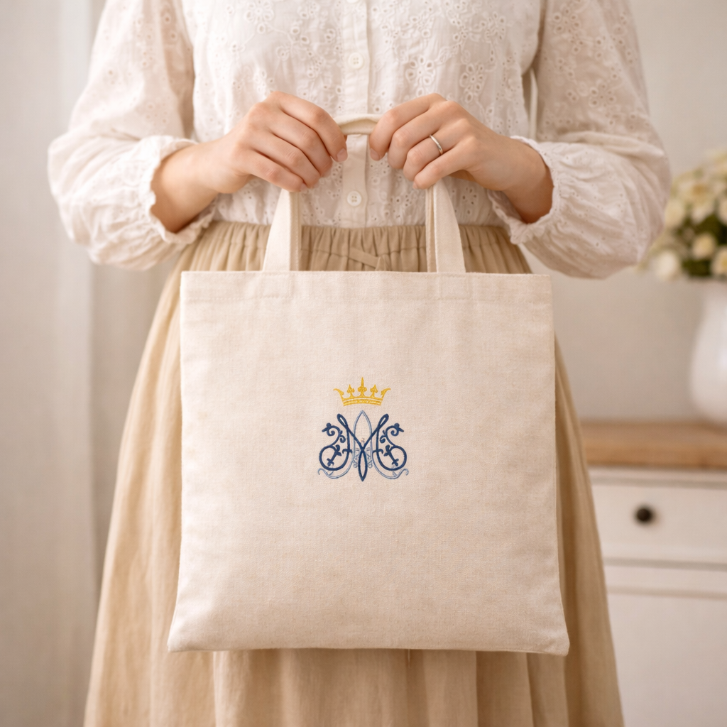 Tote Bags Católicas Bordadas ✨ – Beatum 🧵✝️