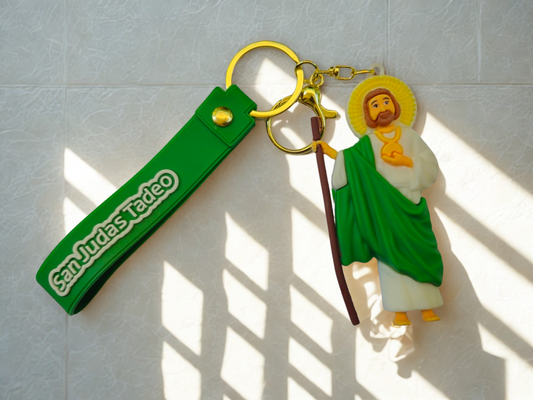 Llaverito San Judas Tadeo – Religioso, Colorido y Resistente